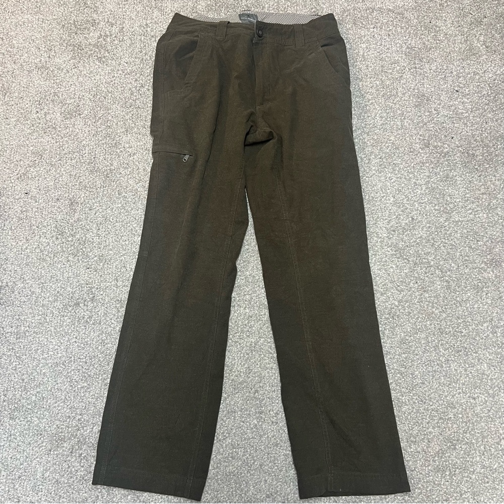 Royal Robbins Townsend Pants Mens 34x32 Quick Dry UPF Synthetic Flannel 30x30 - Picture 1 of 8